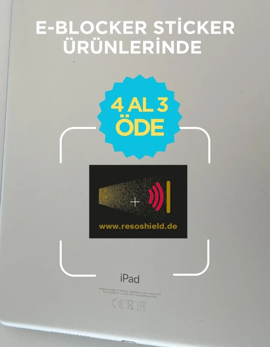 4 AL 3 ÖDE /// E-Blocker Sticker